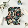 thumbnail image 5 of Coolnut 3 PCS Towel Multicoloured Flowers Cotton Bath Towel Set (1 Bath Towel, 1 Hand Towel, 1 Washcloth) for Bathroom, Super Soft and Quick Dry Towels, 5 of 6