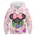 thumbnail image 2 of Disney Mickey Minnie Mouse sudaderas con capucha hombres mujeres niños moda 3D estampado sudaderas Cool Pullover manga larga niño niña niños Coat110 zhangmengya CONDUJO, 2 of 2