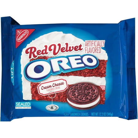 (2 Pack) Nabisco Oreo Sandwich Cookies Red Velvet, 12.2 (Best Oreo Cookie Recipe)