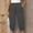 Dark Gray, variant on Teacher Appreciation Gifts POROPL Capris for Women $7.00,Casual Summer Loose Solid Pocket Capris Womens Work Pants Khaki Size 10