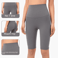 thumbnail image 3 of Pantalones de yoga de cintura alta ajustados y elásticos de primavera y verano de Lulu Advanced para mujer, 3 of 3