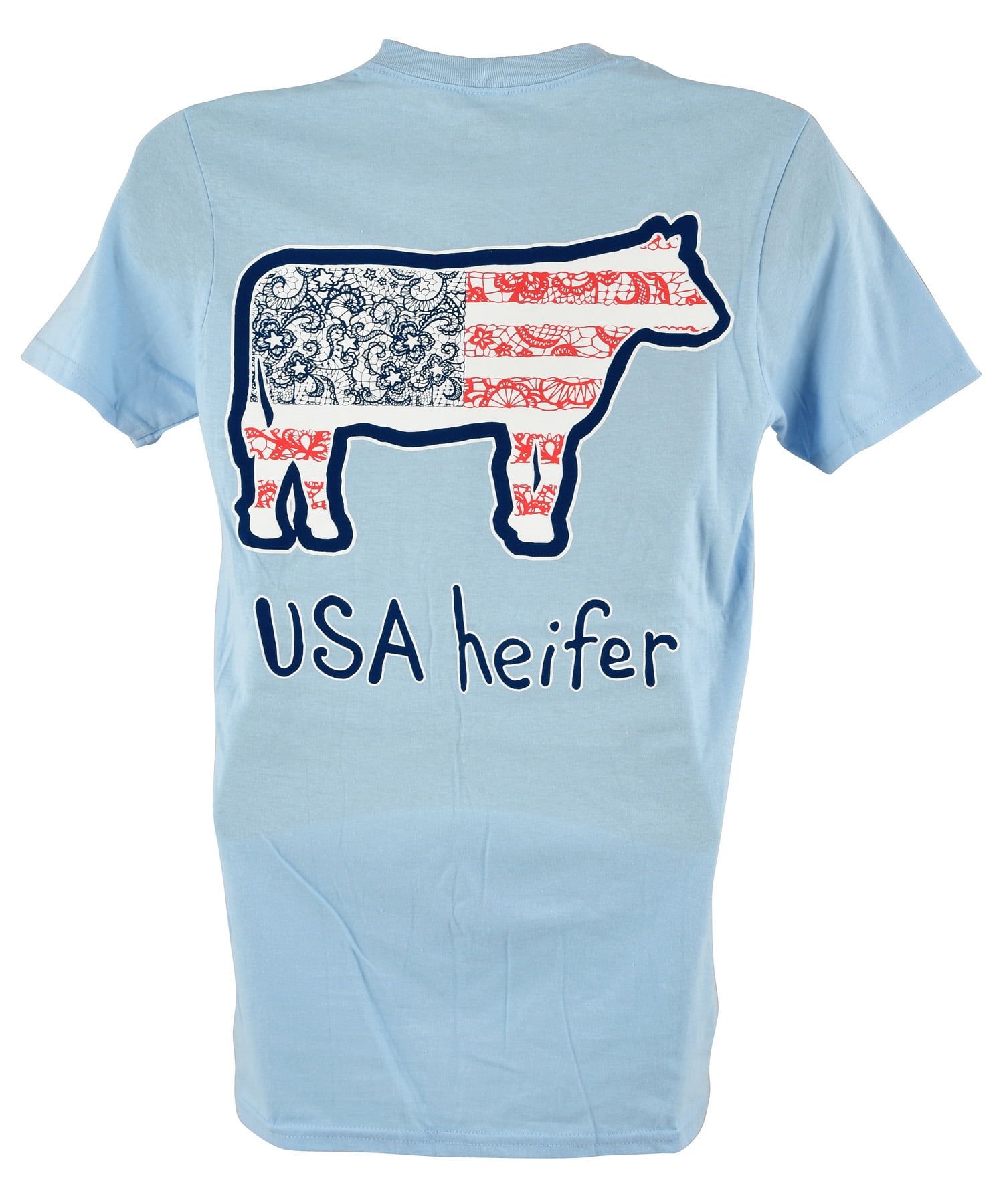 Little Girls Farm Anilmals Silhouette Chicken Pig Cow-1 ComfortSoft Long Sleeve T-Shirt