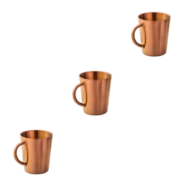 Yuarrent Taza de cerveza con pintura en aerosol de acero inoxidable 304 de estilo industrial del norte de Europa, taza para bebidas de agua Type3 NO3
