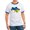 Navy/White, variant on CafePress - Ukraine Pride Love Ukrainian Flag T Shirt - 100% Cotton Ringed T-Shirt