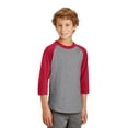 thumbnail image 4 of YT200 Sport-Tek Colorblock Raglan Jersey Children's Sports Jersey, 4 of 6