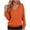 *Orange, variant on Womens Wool Pullover Sweaters ,Soft Lightweight Long Sleeve V Neck Casual Tops Gray,Womens Plus M