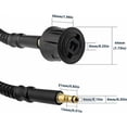 thumbnail image 3 of Manguera de extensión flexible de alta presión, 15 m, acoplamiento rápido reforzado para Karcher K2 K3 K4 K5 K6 K7, 3 of 6