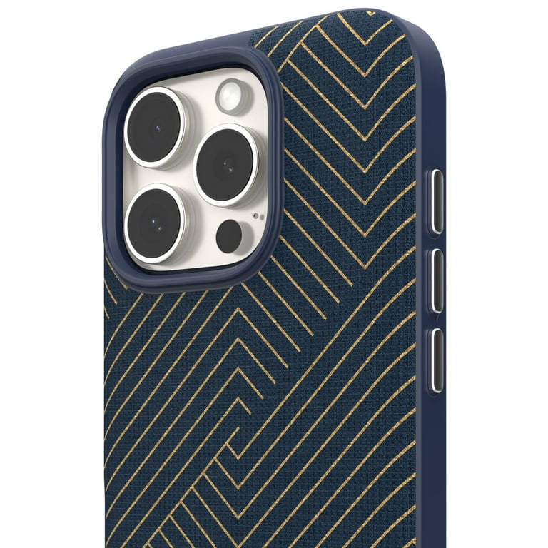 ZAGG London Snap Case for iPhone 16 Pro Glow in the Dark Maze