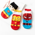 thumbnail image 4 of 5 Pack Womens Super Hero Show Socks Soft and Breathable Socks, 4 of 4