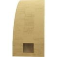 thumbnail image 4 of Ekena Millwork 3"W x 6"D x 6"H Ozark Rough Cedar Woodgrain TimberThane Knee Brace, Primed, 4 of 6