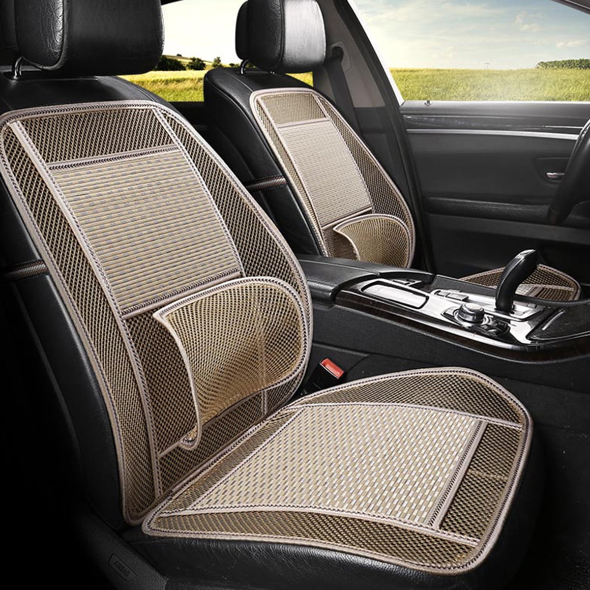 car seat wooden mat