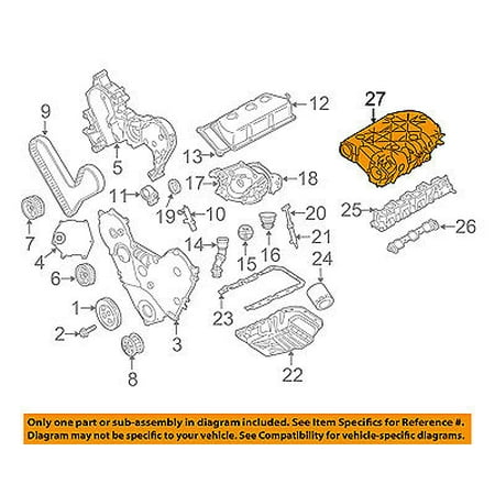 Rg58 Plenum - CHRYSLER OEM-Intake Manifold Plenum 68049742AB
