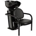 thumbnail image 3 of Baasha Professional Shampoo Chair and Bowl Set for Salon, Adjustable Shampoo Bowl with Headrest, Memory Foam Cushion, Shampoo Chair Ergonomic Design for Ultimate Comfort, 3 of 7