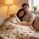 thumbnail image 5 of Specollect 1 Pcs Flannel Fleece Blanket Double-Sided Soft Nap Throw for Adults, Lightweight & Breathable, Home Office Travel, Wrinkle Resistant Polyester, 5 of 9