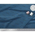 thumbnail image 3 of Soimoi Cotton Cambric Fabric Square & Spiral Geometric Print Sewing Fabric Yard 56 Inch Wide, 3 of 3
