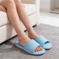 thumbnail image 5 of BadPiggies Shower Shoes for Women Men, Non Slip Quick Dry Bath Slippers Sandals Foldable Comfort House Slides, 5 of 8