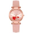 thumbnail image 1 of Reloj de pulsera de cuarzo analógico de acero inoxidable dorado cristalino para mujer a la moda Wmkox8yii gfajkfgbkjabf1594, 1 of 1