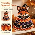 thumbnail image 4 of Crochet Animal Halloween Tree DIY Kit, Halloween Crochet Tabletop Decor Craft Set, Complete Yarn Supplies, Great Handmade Gift For Crochet Enthusiasts(Fox), 4 of 9