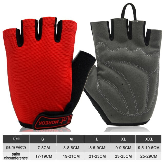 NEWBOLER-guantes de ciclismo con almohadilla de GEL a prueba de golpes para hombre y mujer, guantes deportivos de medio dedo para bicicleta, gimnasio, Fitness, MTB, Verano Fivean Guantes deportivos