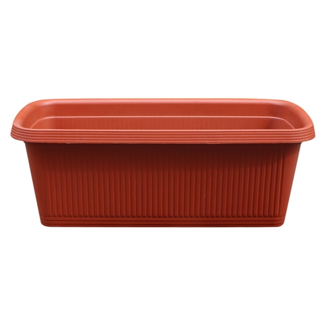 Maceta con diseño de drenaje poroso para un crecimiento saludable de las verduras. Maceta profunda y ancha. Material duradero. Ideal para puerros, lechugas, cebollinos y jardines de balcón.