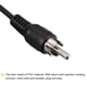 thumbnail image 4 of Adaptador de conector macho RCA Uxcell a cable RCA de extremo abierto, paquete de 2, 4 of 5