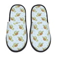 thumbnail image 1 of Fotbe Cartoon Sea Turtle Pantuflas Peludas para Mujer con Estampado, Zapatillas de Peluche, Zapatos de Invierno para Casa, Uso Interior y Exterior-Medium, 1 of 8