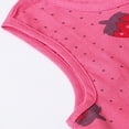 thumbnail image 6 of NOLDARES Toddler Girls Cotton Sleeveless Dress Loose Casual A-Line Skater Dresses(Hot Pink,18-24 Months), 6 of 7