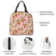 thumbnail image 4 of Easygdp Strawberry Floral Bolsa Térmica Premium - Tela Oxford Impermeable, Gran Capacidad, Bolsillo Frontal, Unisex para Trabajo, Escuela, Actividades al Aire Libre y Picnics, 4 of 8