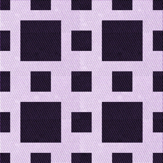 Ahgly Company Indoor Square Patterned Blossom Pink Area Rugs, 8' Square