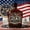Glass, variant on 250th Anniversary Whiskey Bottle, U.S. 250th Anniversarys Personal Reserve Bottles, Independence Day Patriotic Gift for Liquor Scotch Bourbon or Wine (350ML)