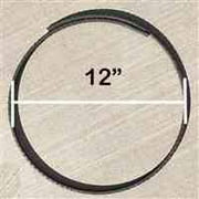 Rebar Rings #4, 12" Diameter with Overlap - Pack of 10