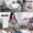 Grey, variant on Cat Hammock Grey Adjustable 360° Rotating Desk Bed for Office and Game Tables