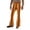Orange@GC@, variant on CONZONE Mens 70S Disco Flared Pants Vintage Hippie Pants for Men Trendy Funny Graphic Bell Bottoms