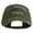 Olive, variant on US Submarine Veteran Military Embroidered Washed Solid Pigment Dyed Cotton Twill Brass Buckle Cap - Khaki OSFM