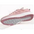 thumbnail image 2 of Board Shoes Women Flyweaving Mesh Women's Shoes Sneakers Flat Bottom Student Running Shoes Women, 2 of 5