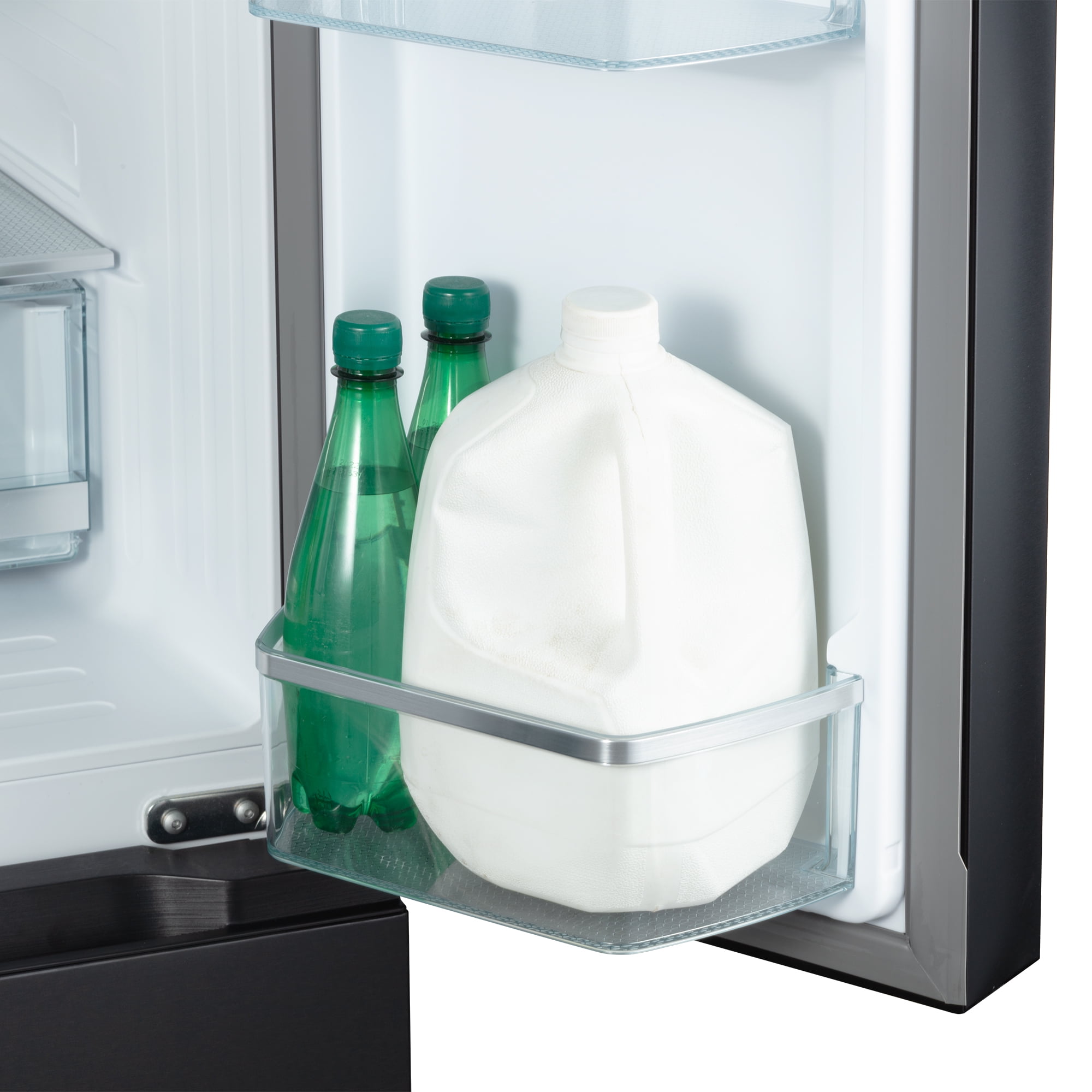Cosmo 30 in. Vista Coll 17.5 cu. ft. Counter Depth 3-Door French Door Refrigerator, Handles, Matte Black