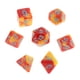 thumbnail image 5 of 7 Uds. De Dados Poliédricos Acrílicos, Accesorios Para Fiestas, Juegos De Mesa Para Dnd Rpg, Rojo Y Amarillo Sunnimix dados poliédricos, 5 of 8