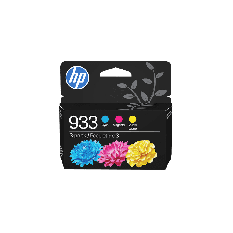 HP Original 933 Ink Cartridge (N9H56FN) - Cyan, Magenta, Yellow