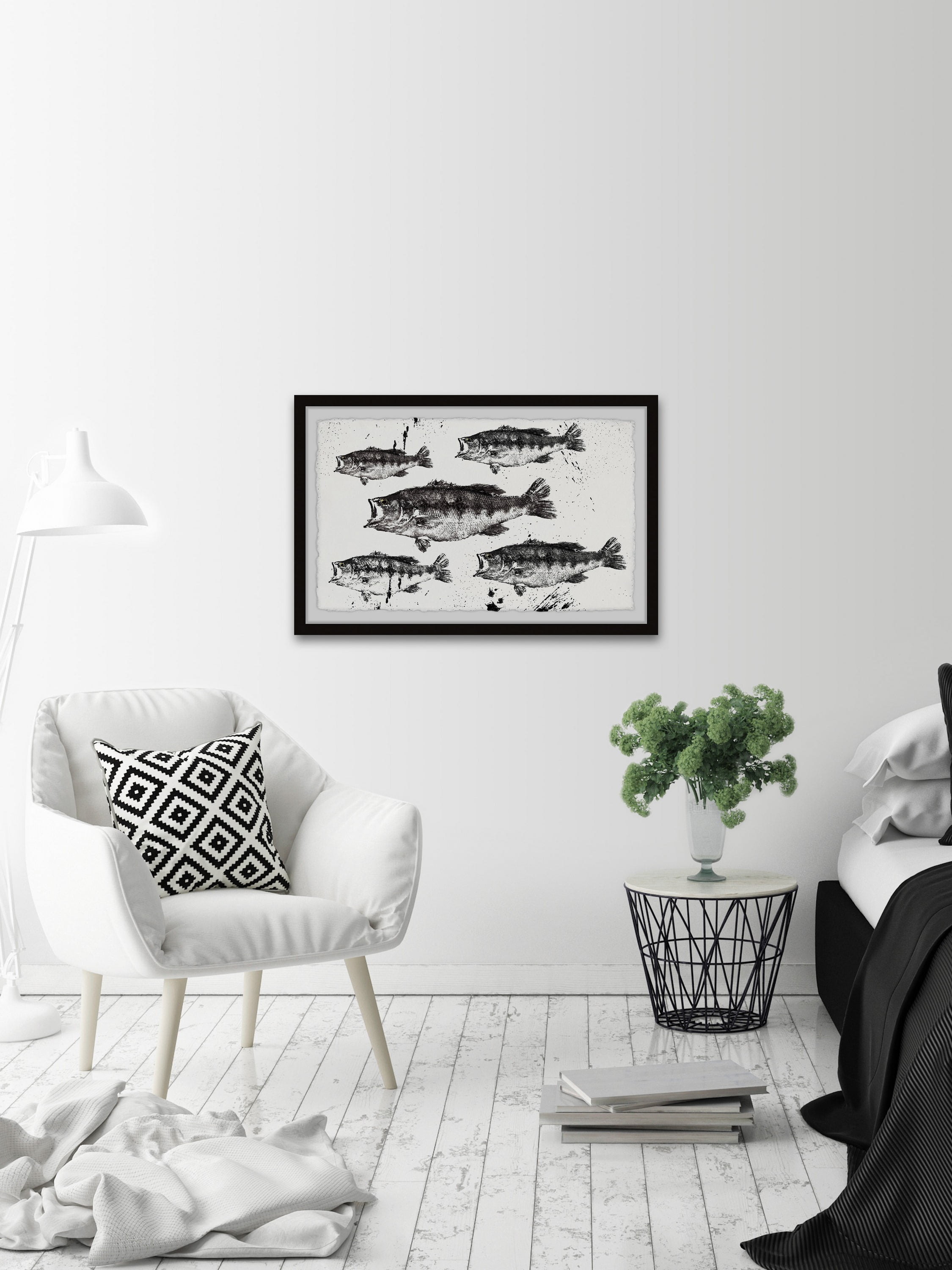 Marmont Hill Printed Fish Framed Art Prints