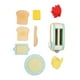 thumbnail image 1 of Juego De Juguetes Para Tostadora, Juguete Para Hacer Pan Duradero Y Seguro, Interacción Entre Padres E Hijos De Madera Maciza, Colores Suaves Para El Aprendizaje Temprano, 1 of 7
