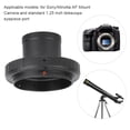 thumbnail image 4 of Astronomica Telescope Adapter  Double Layer Thread Structure T2 AF 1.25inch Telescope to for AF Mount Camera Aluminium Alloy Black, 4 of 8