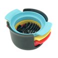 thumbnail image 1 of AMERTEER AOVUWU ABS Fruit Peeler Eggs Cutter Easy Operation Multifunctional Slicers For Kitchen With Base, 1 of 9