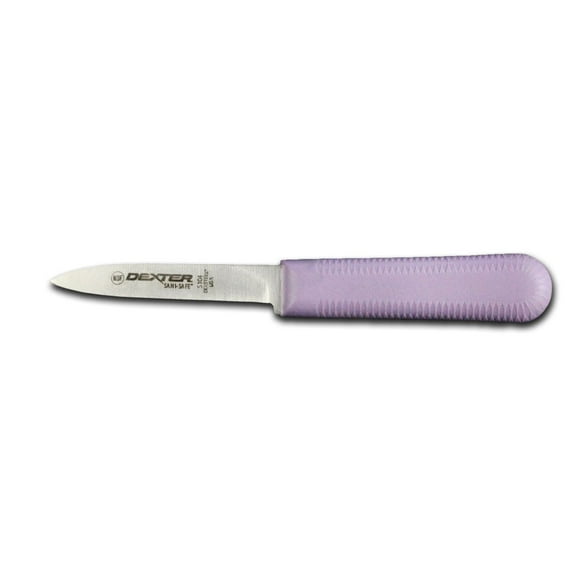 Dexter Russell S104P-PCP / 15303P Purple Handled 3.25 Paring Knife"