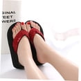 thumbnail image 3 of OULII Sandalias Plataforma Mujer Non Slip Clip Toe Design Wear Resistant Multi 1 Pair, 3 of 8