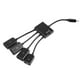 thumbnail image 1 of Adaptador USB HUB Dioche Micro USB con Alimentación para TV Stick, 1 of 9