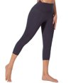 thumbnail image 4 of Vedolay Flare Yoga Pant Womens Cotton Pants High Waist Comfy Elastic Loose Fit Beach Yoga Trousers,Black M, 4 of 5