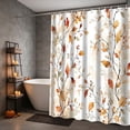 thumbnail image 5 of Halloween Shower Curtain Vintage Fall 70.9x59.1in Polyester Waterproof & Quick Dry for Bathroom Bathtub Home Apartment by MPOISVA, 5 of 6