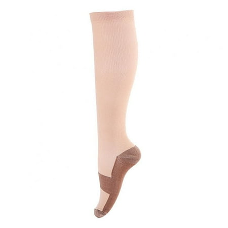 

Summark Dance Long Soks Copper Fiber Ballet High Compression Breathe Sun Protection Sport Long Stocking Fitness BaseBall