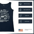 thumbnail image 6 of Ford Bronco Country Tough Free Wheeling 1978 Women's Tank Top Vintage Truck Fan 4x4 Off Road Classic Car Show, 6 of 7