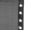 thumbnail image 4 of Uxcell Tissu de Remplacement pour Chaise Gravité en Chlorure de Polyvinyle, Trousse de Réparation pour Fauteuils Inclinables avec Cordes, Noir, 4 of 8